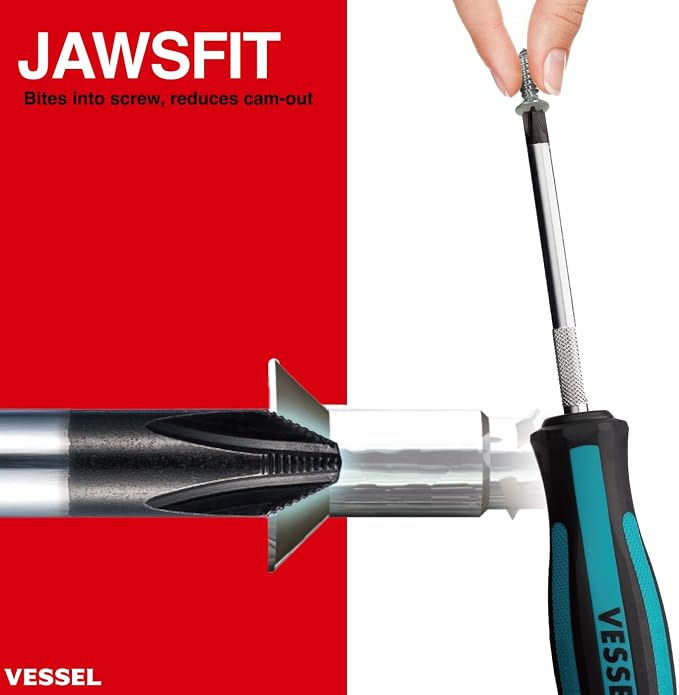 VESSEL MEGADORA IMPACTA Screwdriver (8 PCS SET)