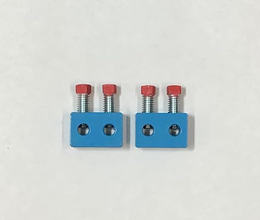 Garage Door Torsion Spring Repair Block Blue Wire Sizes .2187 - .3065 Pair & Spreader Tool, Temporary Fix of Torsion Spring
