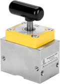 Magswitch MagSquare 400 Magnetic Welding Square Base Clamp Holder for Welding Kit, Tools, Supplies and Accessories, Magnet Switch with On/Off Capabilities, 400 lb Holding Force | Improves fabrication accuracy with a 400 lb switchable magnetic square fo...