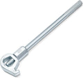 Tandefio 1 Pcs Fire Hydrant Wrench, 1-1/2" to 6", Silver | Adjustable Hydrant Key for Utility Crews, Multifunctional Hydrant Wrench for Tightening Fire Nuts Tightening Water Pipes