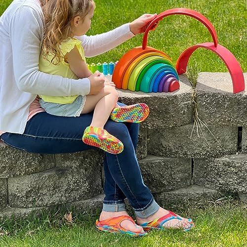 Telic Unisex Adult Energy Flip Flop Arch Support Cushioned Sandals