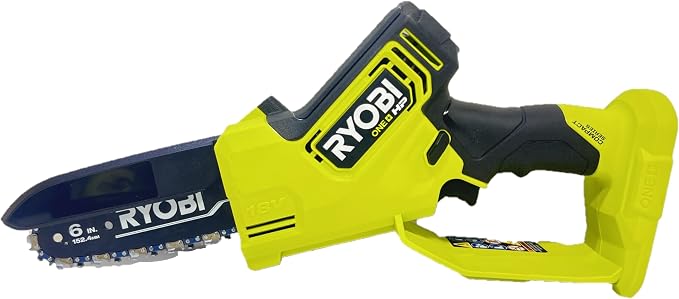 RYOBI HP 18V Brushless 6 in. Compact Pruning Mini Chainsaw Kit | Bulk Packaged - P25013KIT