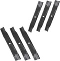 Keycci 115-2454-03 Lawn Mower Blades, Compatible with 54" Ex Mark Quest E Series Quest S Series Lawn Mower, Replace 115-4999 115-9650-03 94-1861-03 396-803 6 Pack