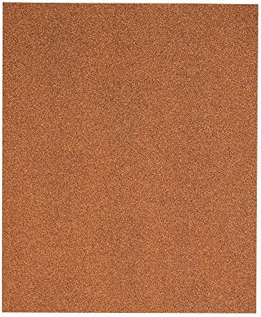 Mercer Industries 205080A - 9 x 11 Garnet Paper Sheets, Grit 80A (50 pack)