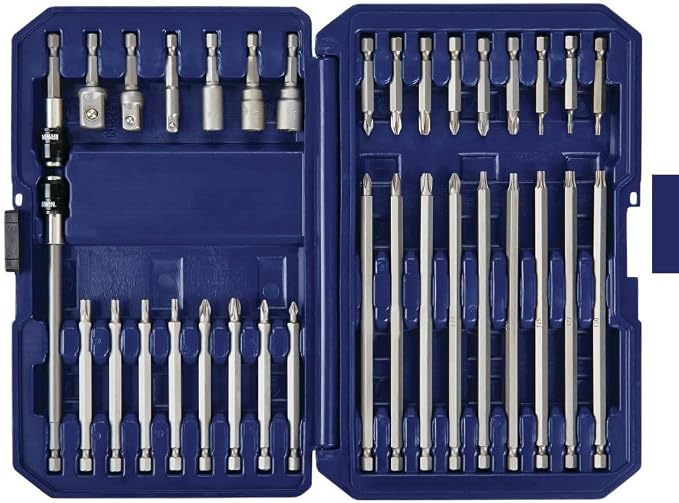Irwin IWAF1234 34-Pieces Impact Screwdriver Bit Set