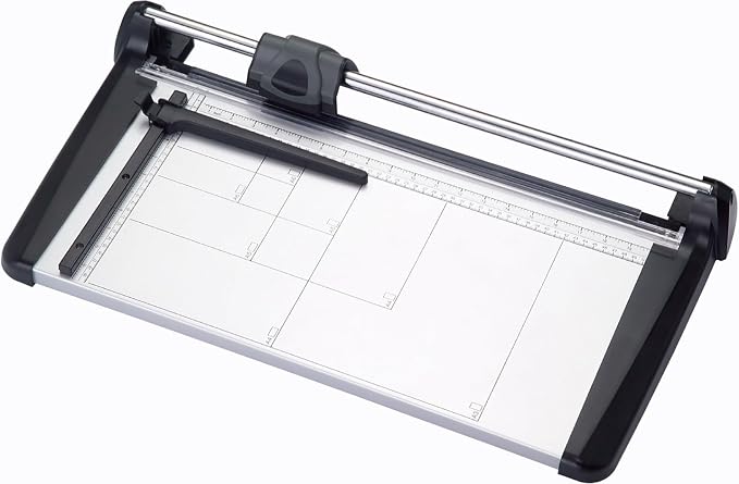 15-Inch Paper Cutter, Rotary Paper Trimmer with Safety Guard, 480mm(18.90") Heavy Duty Paper Cutter for Cardstock, Photos, Office, School and Crafts (18.90")