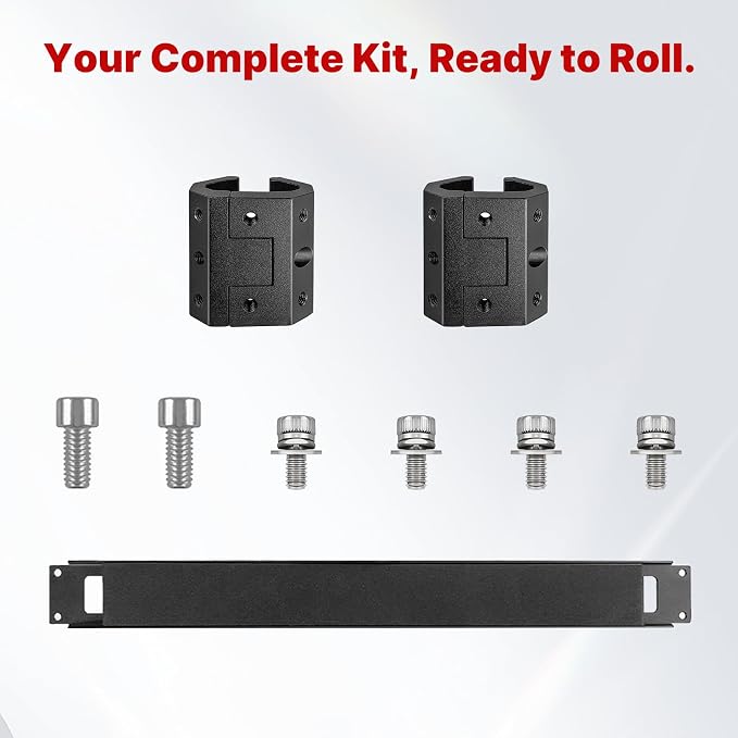 BYERN AUTO Magnetic Tool Holder Compatible with Milwaukee Packout Toolbox | Heavy-duty Magnetic Tool Bar for Packout Side Mounting with Rail Clips, No Drilling Keeps Tools Organized and Easy Accessible