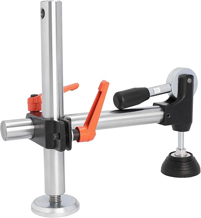 YIYIBYUS Table Saw Presser, Woodworking Manual Clamp Precision Sliding Table Panel Saw Eccentric Press Manual Clamp Metalworking Tool for Woodworking