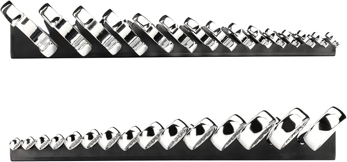 TEKTON Combination Wrench Set, 15-Piece | WCB92106 | 1/4 - 1 in., Rack