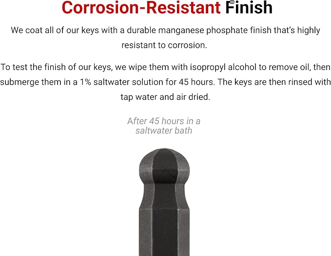 TEKTON Ball End Hex L-Key Set, 28-Piece | KLX91302 | (0.050 - 3/8 in., 1.3 - 10 mm), Manganese Phosphate Finish, Holder