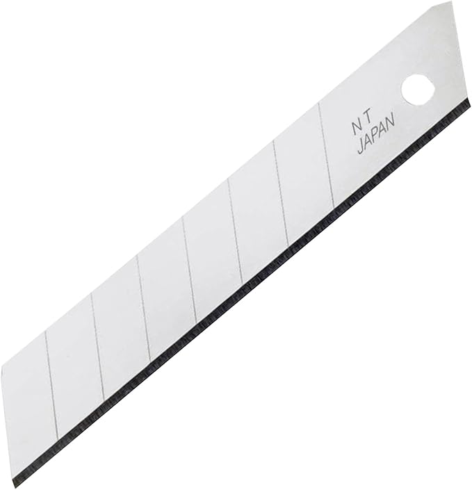 NT Cutter 18mm Heavy-Duty Snap-Off Blades, 50-Blade/Pack, 1 Pack (BL-50P)