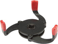 Universal 3 Jaw Adjustable Oil Filter Wrench, 2-1/2" to 3-7/8" Diameter