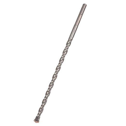 1/2 Inch x 12 Inch SDS Plus Rotary Hammer Drill Bit, Carbide Tipped for Brick, Stone, and Concrete Version 2 (1/2" x 10" x 12")