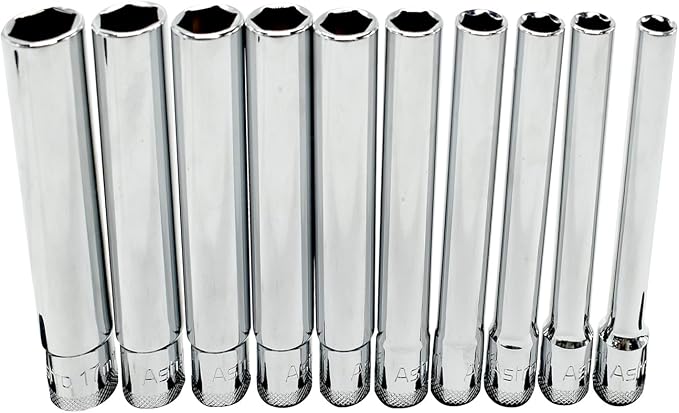 Astro Tools 4110 10pc 3/8" Drive Extra Deep Metric Socket Set
