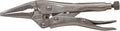 OEMTOOLS 22637 6-1/2 Inch Long Nose Locking Pliers, Long Nose & Thin Body Make These Pliers Useful in Situations Others Can’t Help in, Hardened Teeth Grip Work Pieces Tight, Sharp Cutting Edges