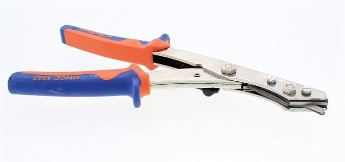Speedway Motors Sheet Metal Nibbler Hand Tool with Adjustable Cutting Head, Precision Metal Shear for Automotive Fabrication, Bodywork & Sheet Cutting, Ergonomic Grip