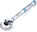 NEIKO 03115A 1/4 Inch Ratchet Wrench, 100-Tooth Reversible Ratchet, 3.6 Degree, Quick Release 1/4 Drive Ratchet, 6" Handle Ratchet, Oval Head Socket Wrench, CR-V Steel Quarter Inch Rachet Wrench