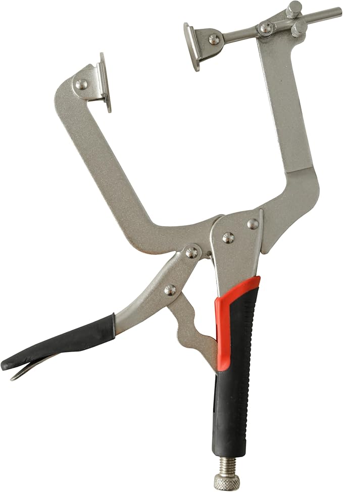 Xiao & Dao Pro Pocket Clamp 14 Inch (355mm) Right Angle Corner Tools, Pocket Hole C-Clamp 2 Ways to Use for Woodworking and Hole Joinery 1-pack