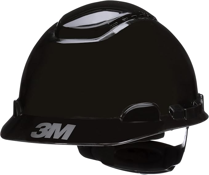 3M Hard Hat SecureFit H-700 Series Cap Style Safety Helmet with Uvicator Sensor, 4-Point Pressure Diffusion Ratchet Suspension