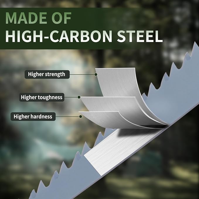 Titanium Folding Hand Saw, 13 Inch Camping Saw Heavy Duty High Carbon Steel Blade for Wood Cutting, Tree Trimming and Gardening