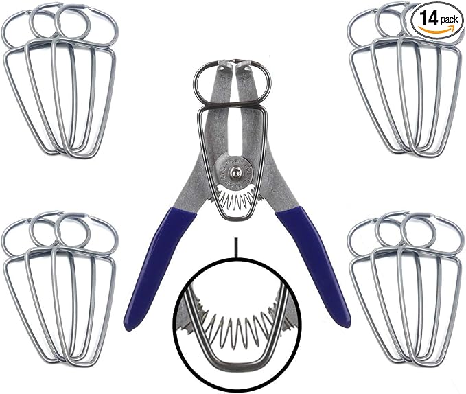 Collins Spring Loaded Pliers and 13 Miter Clamps - Proudly Made in the USA