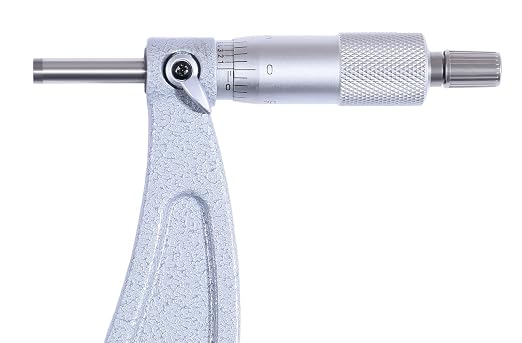 Accusize Industrial Tools 10-11'' Ultra-Precision Carbide Tipped M-Type Outside Micrometer, Resolution 0.0001'', Eg00-0011 | 10-11", Ultra-Precision, Carbide Tipped, M-Type, Resolution 0.0001", Ratchet Friction Thimble, Solid Storage Case