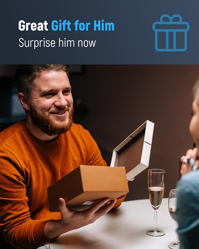 Electric Razor for Men Cordless: Wet or Dry Rotary Shaver for Men for Travel - USB Fast Charging, 𝐒𝐞𝐧𝐬𝐢𝐭𝐢𝐯𝐞 𝐒𝐤𝐢𝐧 𝐂𝐚𝐫𝐞, Pop-up Trimmer, Gifts for Father's Day Mysterious Black