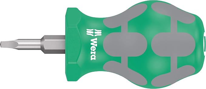 WERA 05008872001 Stubby Set 3 Screwdriver Set, 5 Pieces