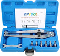 DPTOOL Adjustable Pin Spanner Wrench Set Pulley Holder Tool Set | PW-100 Style 18-98mm Universal Double Pin Wrench Heavy Duty Steel Wrench Tool for Bearings, Pulleys and Lock Nuts