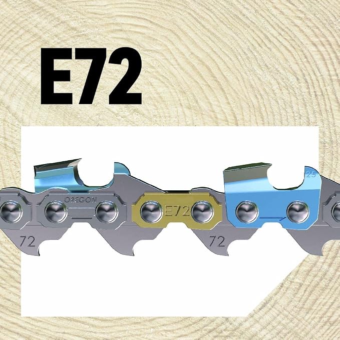 Oregon Chainsaw Chain for 20" Bar, 3/8" Pitch, .050" Gauge, 72 Drive Links | PowerCut Replacement Saw Chain, Fits Echo, Husqvarna, Poulan, Craftsman, Makita, Stihl and More