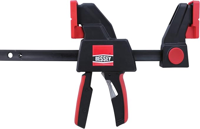 BESSEY EHK SERIES - 600 lb Clamping Force - 50 in - EHKXL50 Trigger Clamp - 3.625 in. Throat Depth - Wood Clamps, Tools, & Equipment for Woodworking, Carpentry, Home Improvement, DIY