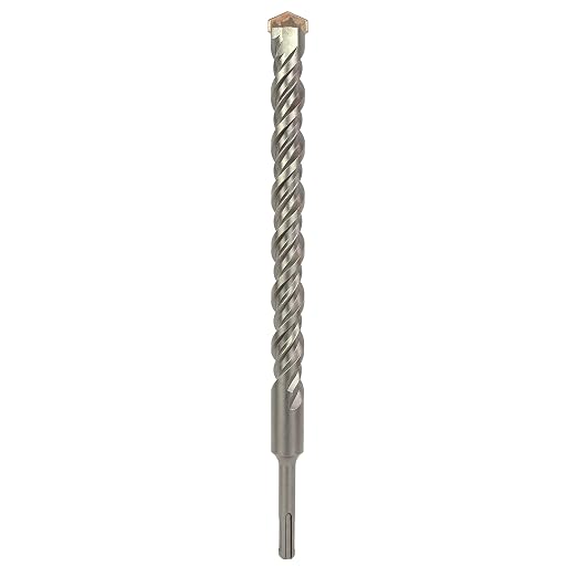7/8 Inch x 12 Inch SDS Plus Rotary Hammer Drill Bit, Carbide Tipped for Brick, Stone, and Concrete Version 2 (7/8" x 10" x 12")