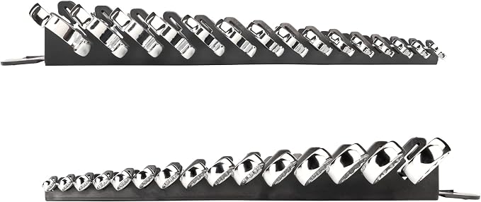 TEKTON Combination Wrench Set, 15-Piece (1/4-1 in.) - Holder | 18772 | 1/4 - 1 in., Holder