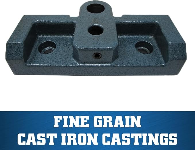 Wilton Low-Profile Drill Press Vise, 8" Jaw Width, 8" Jaw Opening, 2" Jaw Depth (Model LP8)