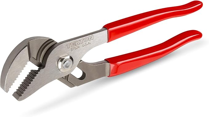TEKTON 10 Inch Groove Joint Pliers | 37524 | 1-1/2 in. Jaw Capacity