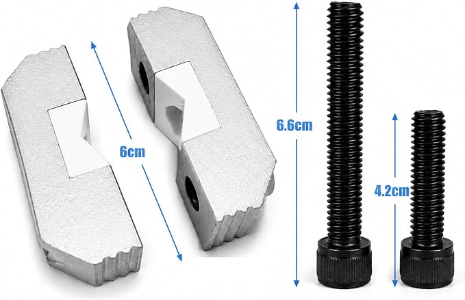 Strut Insert Piston Clamp with 60mm Bolts, MacPherson Repair Tool