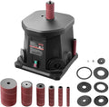 VEVOR Oscillating Spindle Sander, 2000RPM Benchtop Spindle Sander with 6 Sleeves (1/2"-3"), 0.59" Stroke & Dust Connection Port for Furniture Finishing, Crafts Sanding, DIY Woodworking