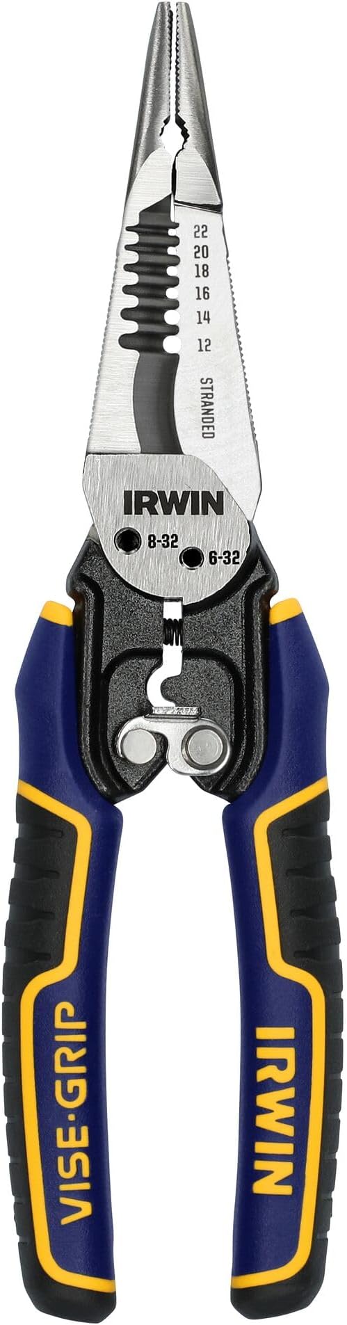 IRWIN VISE-GRIP Wire Stripper, 7 in 1 Multi-Function (IWHT84002)