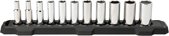 CRAFTSMAN Socket Set, SAE, 3/8" Drive, 6 Pt., 11Piece (CMMT12044) (Pack of 6)