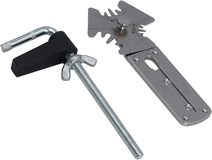 Fast Installation Tool, Alloy Steel Metal Installation Set, DIY Leather Tools with Non Fading Knob, Quick Fastening Corner Tool for