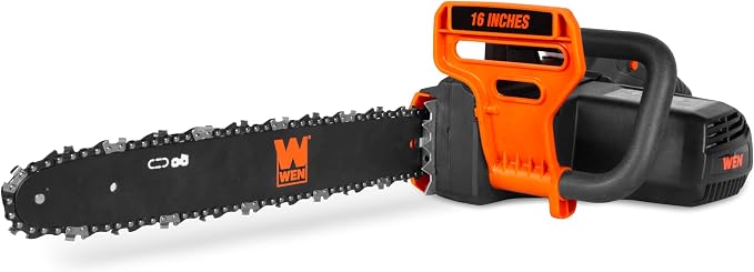 WEN Electric Chainsaw, Corded, 12-Amp, 16-Inch (CP1216)