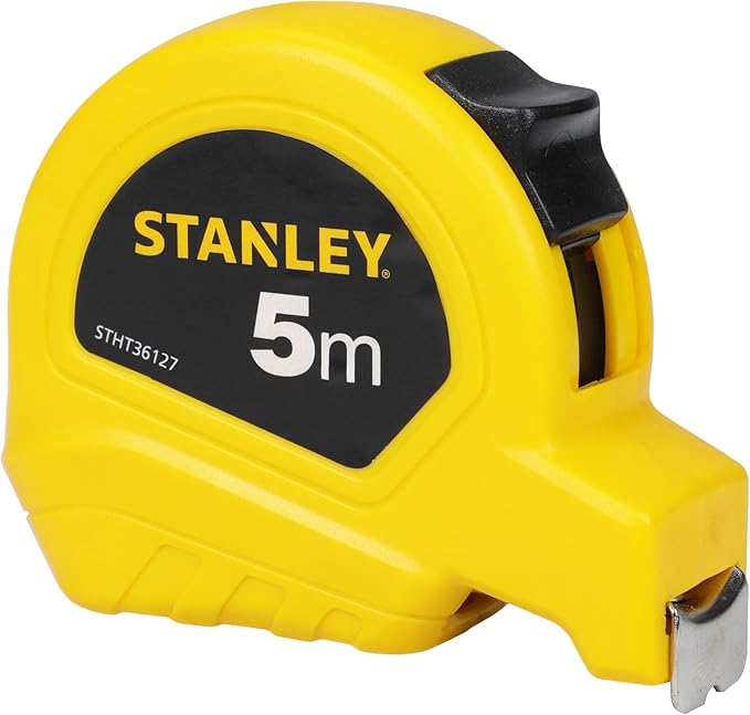 Stanley STHT36127-812 Plastic 5m Tape (Yellow)