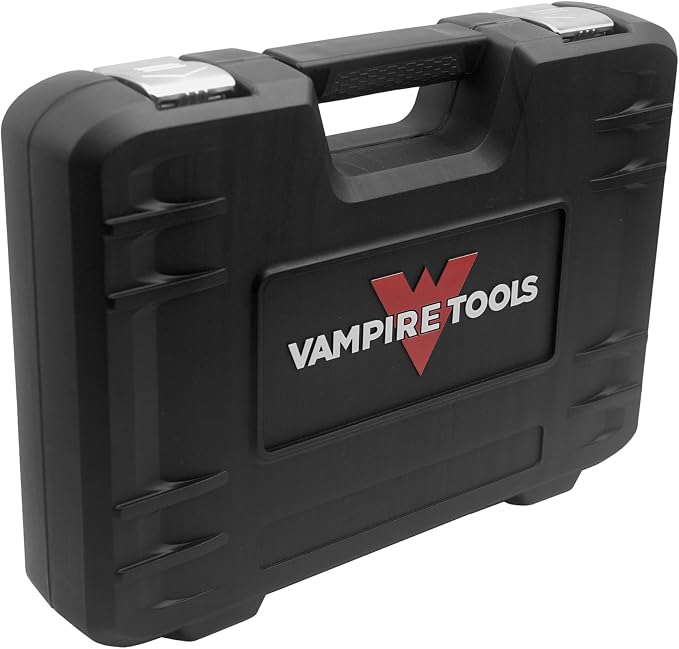VAMPLIERS 10-PC Stripped Screw Extractor Tool Set with Toolbox Storage Case: 8x Made in Japan Screw Removal Pliers, 1x Vise-Grip Locking Plier & 1x Recessed Screw Extractor. | 5" Mini, 6.25", 6.25" Brute, 7" Slip-Joint, 7" vPlus , 7.5" Long Nose, 7.5" ...