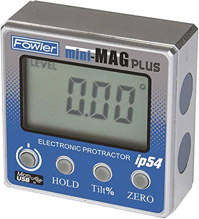 Fowler MINI-MAG Plus Protractor 54-422-500-0