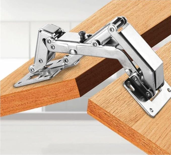 2 Pack 175 Degree Hidden Hinges Frameless Cabinet Hinges Hydraulically Adjustable Mount Soft Close, Full Cover (170 Degree Hinge)