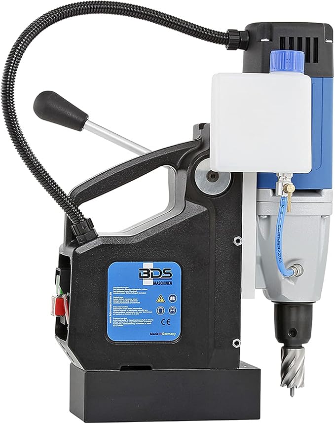 CS Unitec | MABasic 200 | Single-Speed Portable Magnetic Drill. Max Hole Capacity 1-3/8" Diameter, 8.2 Amp, 110 Volts, 450 RPM - Made in Germany