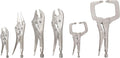 TEKTON Locking Pliers and C-Clamp Set (6-Piece) | PLK99905