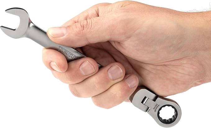 TEKTON 13 mm Flex Head Ratcheting Combination Wrench | WRC26413 | 12-Point