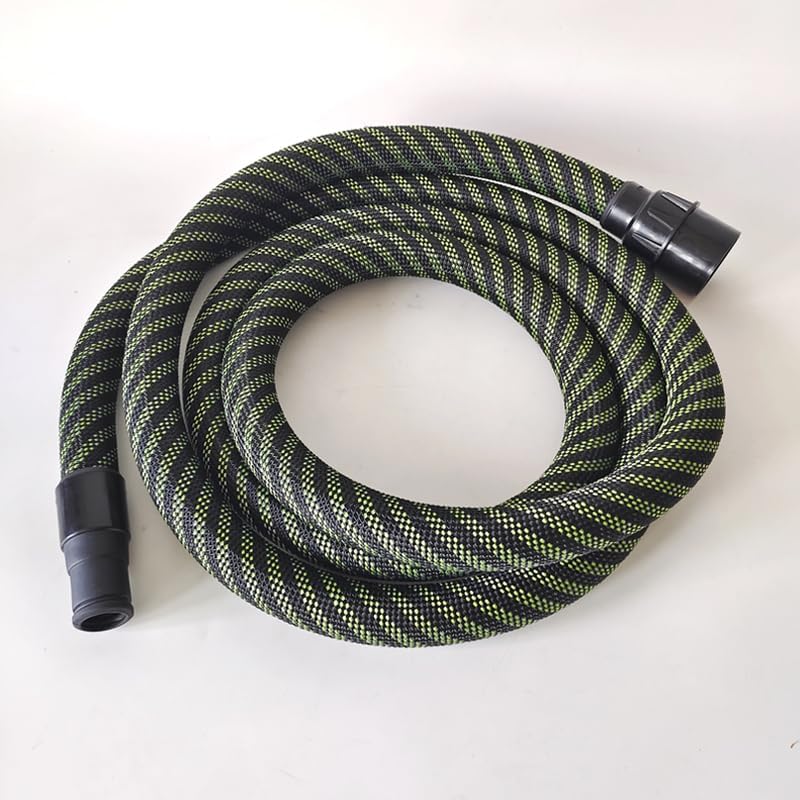 Dust Collection Hose compatible with FESTOOL and MIRKA ect Vacuum Cleaners and Polishers, 3.5M/5M Anti-Static Suction Pipe (137.8, Inches)