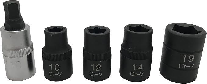 CTA Tools 2752 5 Pc. 5-Point Socket Set
